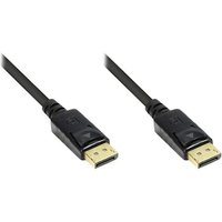 Good Connections DisplayPort Anschlusskabel 5m beidseitig vergoldet schwarz