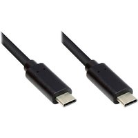 Good Connections Lade- und Datenkabel USB 3.1 USB-C beidseitig 1,5m schwarz