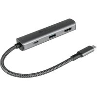 Good Connections USB-C-Hub (3-Port), 1x HDMI 2.0, 1x USB-C™ (PD 94W), USB 3.0 A