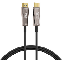 HDMI Glasfaserkabel AOC aktiv 4K60Hz 18 Gbit/s -- 10m schwarz komp. mit HDMI 2.0