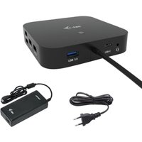 i-tec USB-C HDMI DP Docking Station mit Power Delivery 100W + 112W Univ. Char.