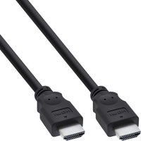 InLine® HDMI Kabel, HDMI-High Speed, Stecker / Stecker, schwarz, 7,5m