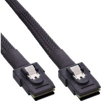 InLine® SAS Kabel int., Mini-SAS SFF-8087/Mini-SAS SFF-8087, m. Sideband, 0,5m