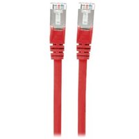 INTELLINET Patchkabel Cat6a-Stecker/Cat7-Rohkabel 10m rot