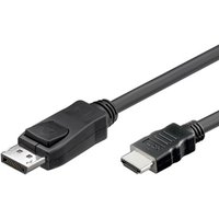 Konverterkabel DisplayPort 1.1 auf HDMI -- schwarz, 2 m