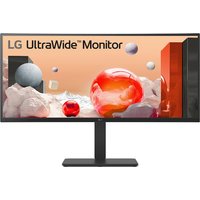LG UltraWide 34BA75QE-B 34 Zoll UWQHD Curved IPS Office Monitor 21:9 60 Hz DP/HDMI/USB-C PD90W Docking