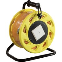 Logilink Netzwerkkabel auf Trommel Cat7A Rohkabel 90M,orange