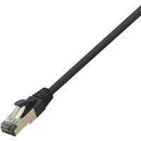Logilink Premium Cat.8.1 Patchkabel, schwarz, 10,00m LSZH