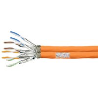 Logilink Verlegekabel S/FTP Cat7 AWG23 1000MHz,orange,duplex