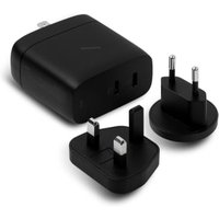 Native Union 67W Dual USB-C Fast GaN PD Wall Charger Schwarz