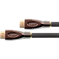 PYTHON HDMI 2.0 Kabel 1m Ethernet 4K*2K UHD vergoldet OFC schwarz