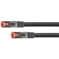 Python RNS Patchkabel Cat.6 S/FTP PiMF PVC 250MHz OFC 7,5m schwarz