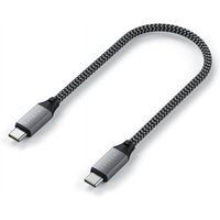 Satechi Type-C auf Type-C Kabel 25 cm space grey