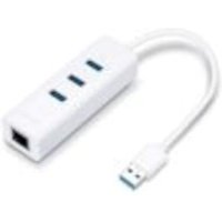 TP-LINK UE330 Gigabit Ethernet + 3-Port USB HUB USB3.0 Adapter