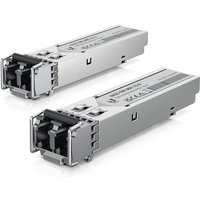 Ubiquiti UniFi UACC-OM-MM-1G-D-2 SFP Transceiver auf LC Duplex 1,25 GBit/s, 2er Pack