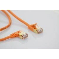 Wantec Patchkabel SSTP CAT7 Ste.CAT6a d=4mm up 90+180° 3m gr
