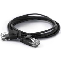 Wantec Patchkabel UTP CAT6a d=2,8mm 15,00m schwar